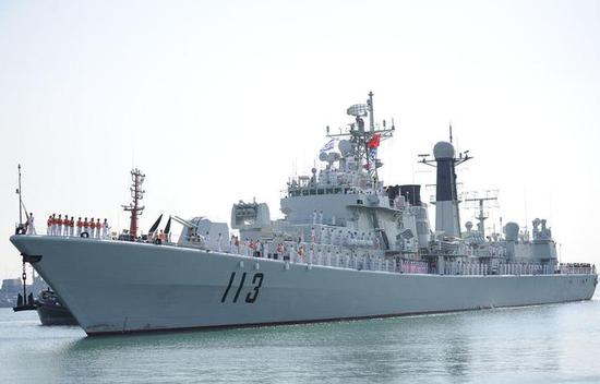 揭秘中國海軍新利器，051B型驅(qū)逐艦深圳艦，揭秘中國海軍新利器，深圳艦——051B型驅(qū)逐艦亮相探秘