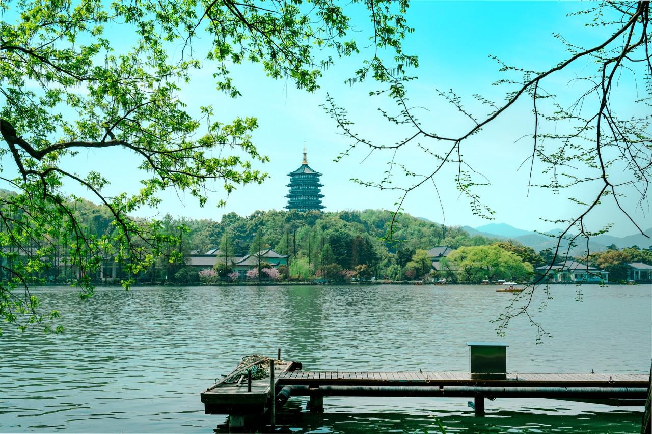 西湖美景圖片，詩意畫卷中的自然與人文之美，西湖美景圖片，自然與人文之美的詩意畫卷