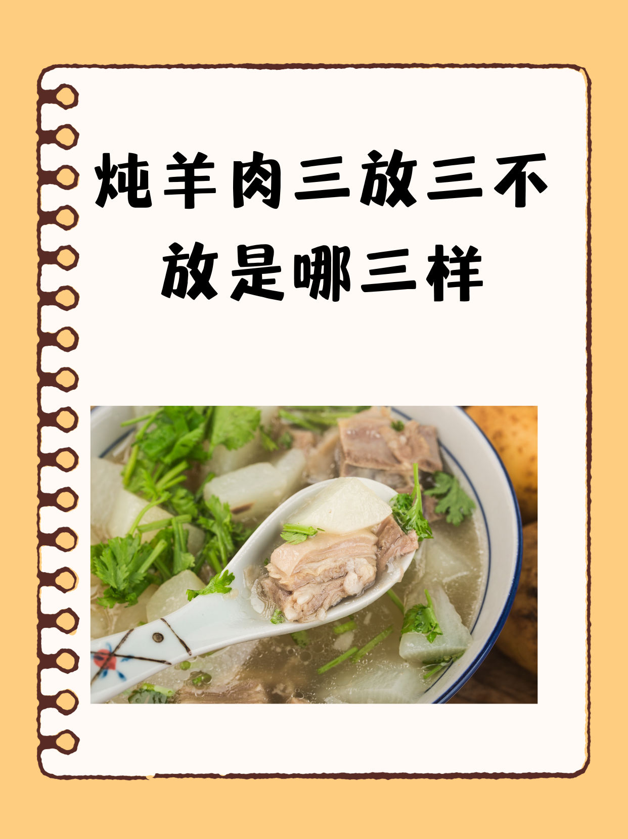 燉羊肉三放三不放，烹飪之道，味覺之舞，燉羊肉秘訣，三放三不放，烹飪技巧與味覺盛宴