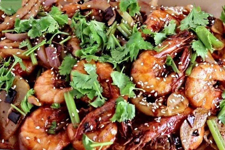 大蝦的做法大全家常菜，美味與健康并重的美味佳肴，家常大蝦做法，美味與健康并重的美味佳肴