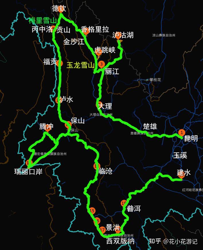 西雙版納景點(diǎn)分布圖，探索熱帶雨林的奧秘，西雙版納熱帶雨林探索指南，景點(diǎn)分布圖一覽