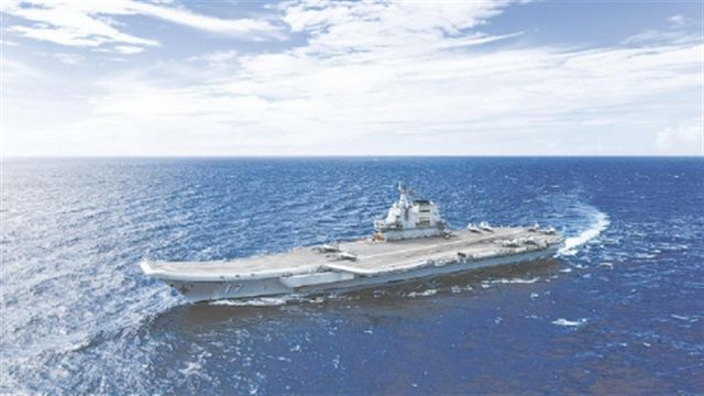 山東艦再次南海巡航，彰顯國家意志與海洋力量，山東艦?zāi)虾Ｑ埠?，彰顯國家海洋力量與意志
