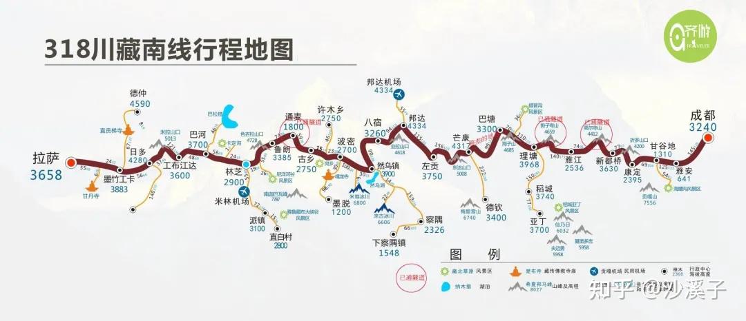 川藏線地圖，探索神秘而壯麗的318國道，川藏線地圖探秘，壯麗318國道之旅