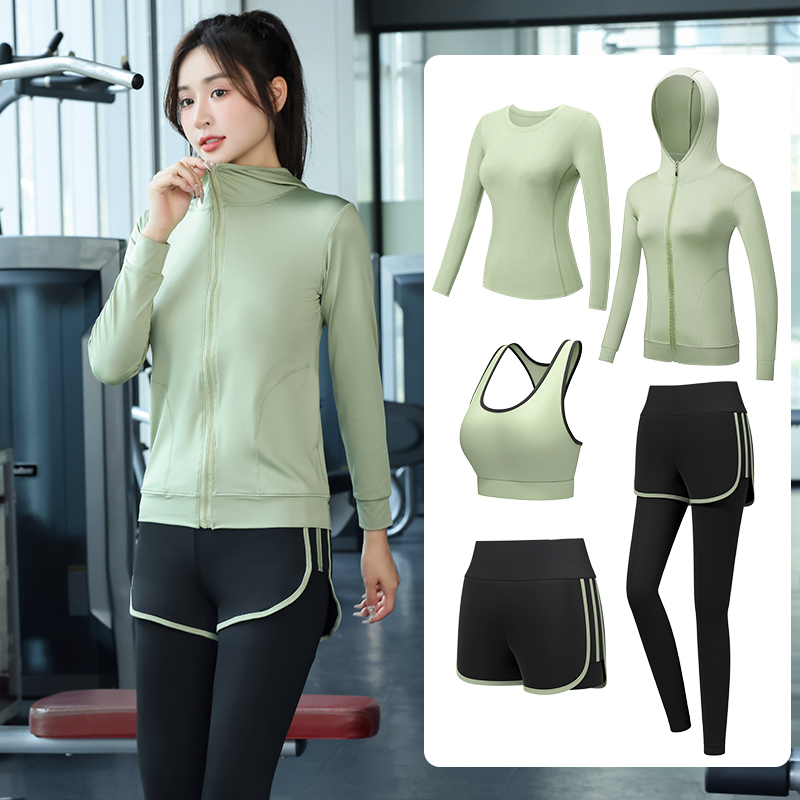 品牌瑜伽服女套裝，時(shí)尚與舒適的完美結(jié)合，品牌瑜伽服女套裝，時(shí)尚與舒適完美融合