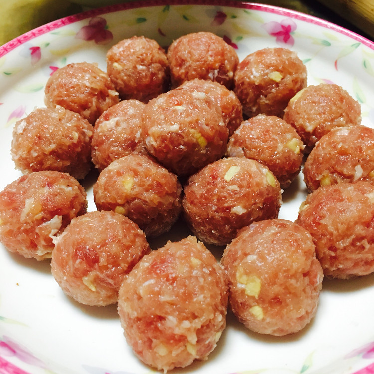 肉丸子做法