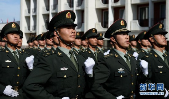 2021紅場閱兵中的中國三軍儀仗隊，榮耀與力量，中國三軍儀仗隊閃耀紅場閱兵，榮耀與力量的展現(xiàn)