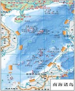 南海諸島分布圖，揭示中國(guó)南海豐富地理資源的秘密，南海諸島分布圖揭秘，中國(guó)南海地理資源的豐富寶藏