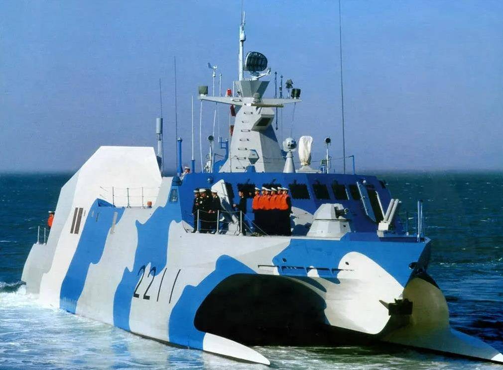 揭秘中國海軍的驕傲，022導(dǎo)彈艇的卓越航速，中國海軍驕傲，揭秘022導(dǎo)彈艇卓越航速的秘密