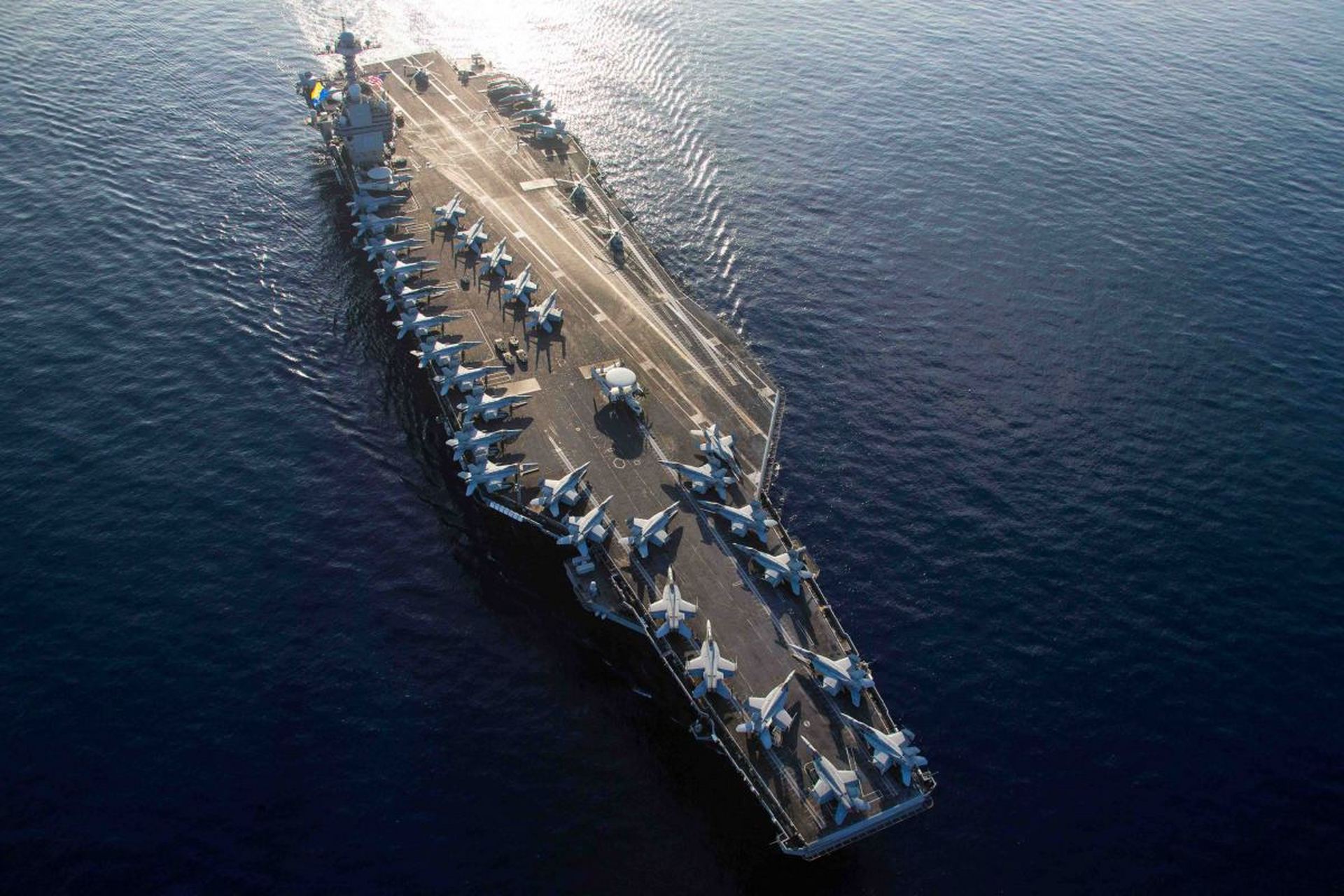福特號(hào)航空母艦戰(zhàn)斗群，新時(shí)代的海上霸主，福特號(hào)航空母艦戰(zhàn)斗群，新時(shí)代海上霸主之典范
