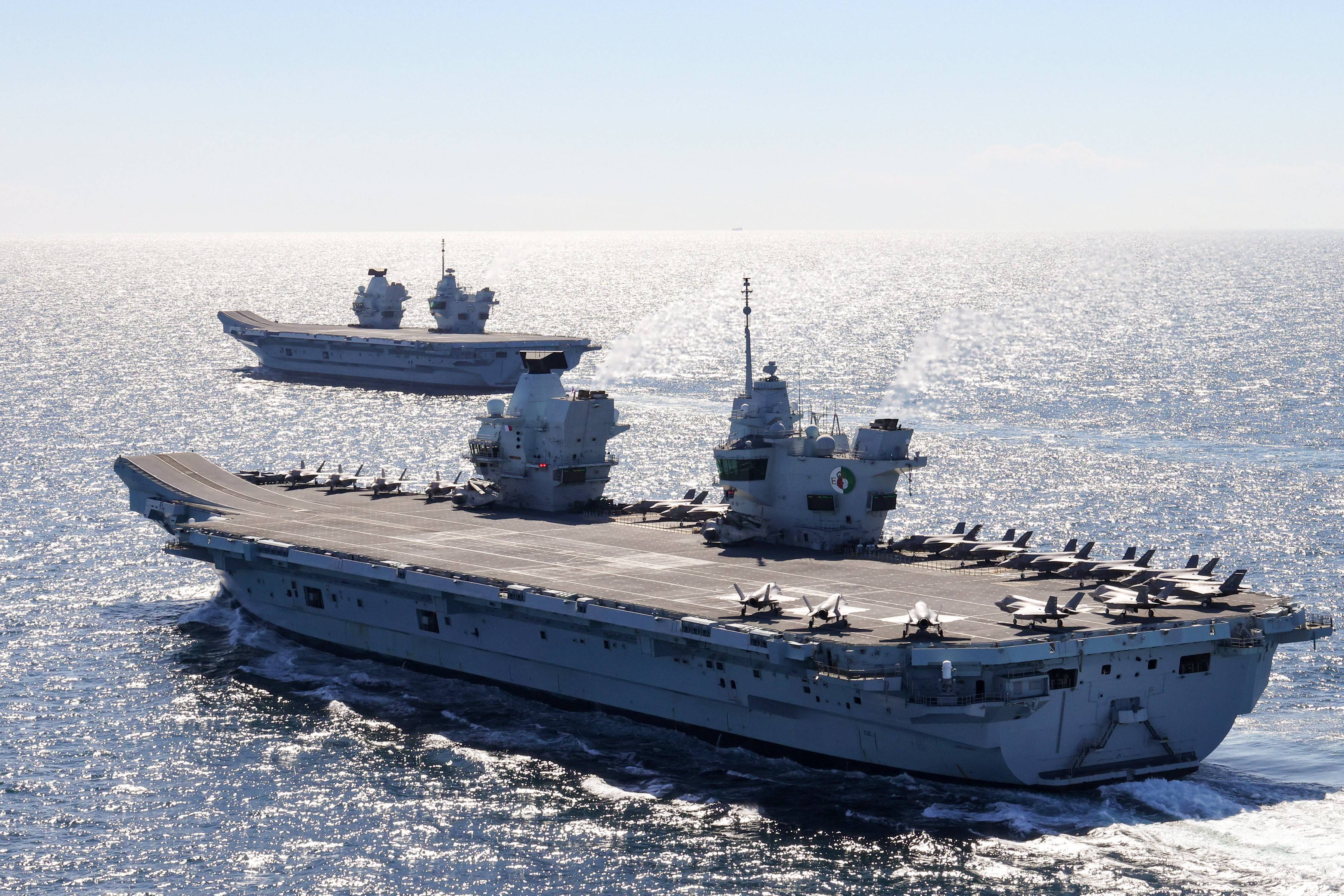 英國航母編隊，全球海軍力量的重要一環(huán)，英國航母編隊，全球海軍力量的關(guān)鍵一環(huán)