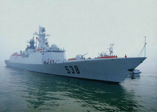 煙臺號——護衛(wèi)艦之巨無霸，煙臺號，護衛(wèi)艦巨無霸亮相！