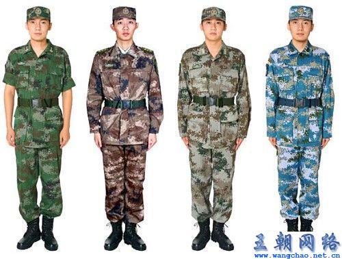 中國陸軍迷彩服的發(fā)展歷程與種類，中國陸軍迷彩服的發(fā)展歷程及種類概述
