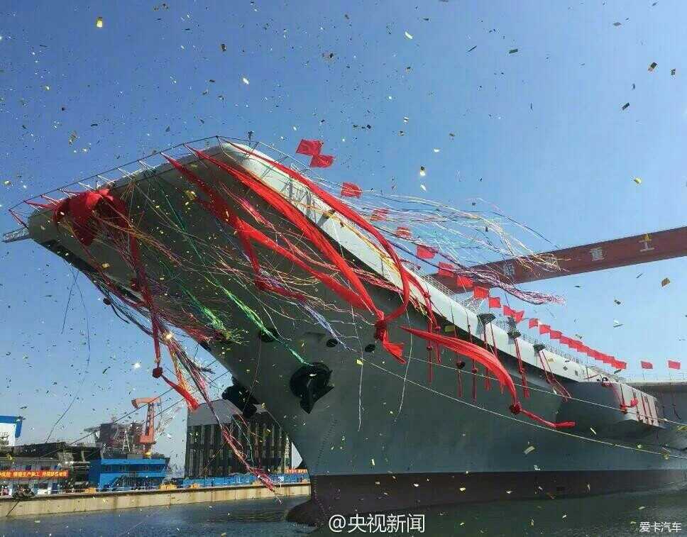 航母下水儀式，視頻記錄的歷史時(shí)刻，航母下水儀式，歷史時(shí)刻的視頻記錄