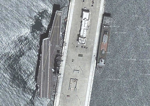 遼寧艦停泊的港口，中國的海上力量展示窗口，遼寧艦港口，中國海上力量展示的重要窗口
