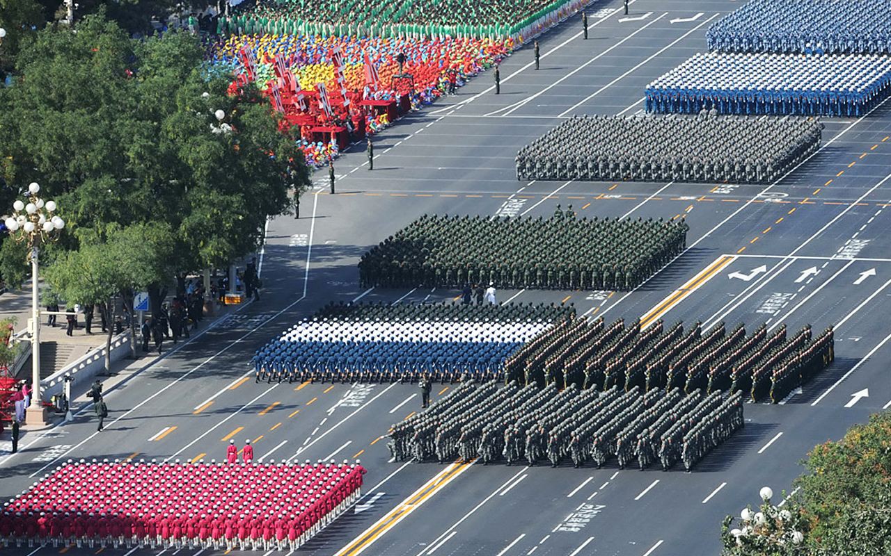 閱兵式最后一個(gè)方隊(duì)，榮耀與傳承的交匯，閱兵式壓軸方隊(duì)，榮耀與傳承的交匯時(shí)刻