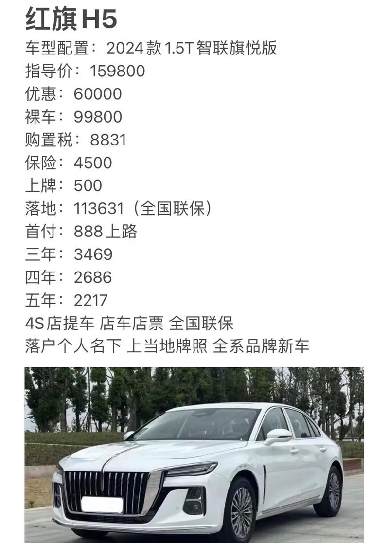 紅旗氫能源H5新款2024款價(jià)格解析及展望，紅旗氫能源H5新款2024款價(jià)格解析與未來展望