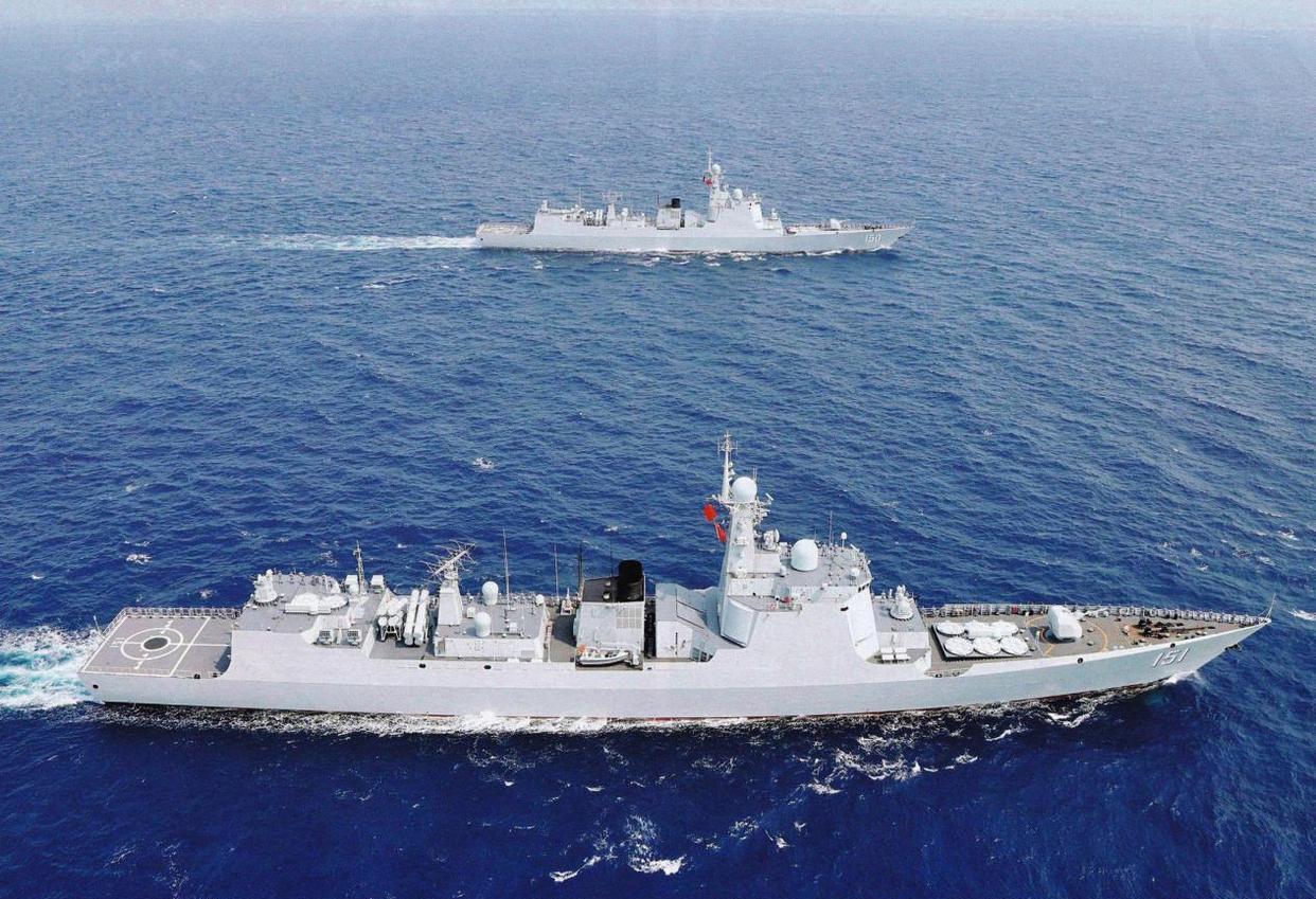 中國(guó)海軍新紀(jì)元，052C導(dǎo)彈驅(qū)逐艦的服役，中國(guó)海軍新紀(jì)元，052C導(dǎo)彈驅(qū)逐艦的嶄新服役