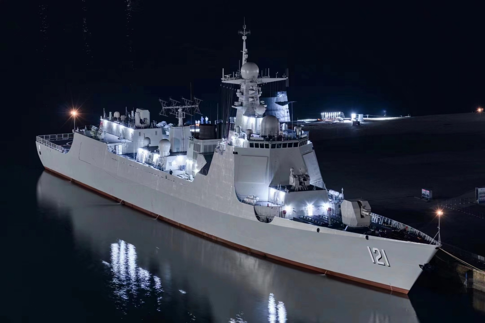 揭秘121背后的神秘面紗，究竟是何艦？，揭秘，121背后的神秘艦船身份揭曉