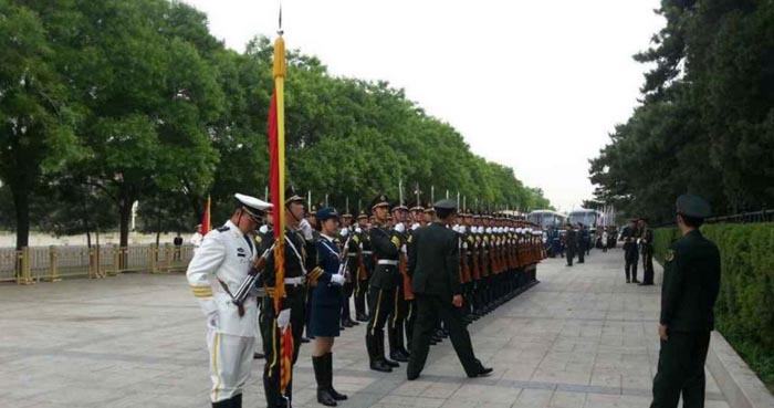 三軍儀仗隊海軍護旗手，榮耀與責(zé)任，三軍儀仗隊海軍護旗手的榮耀與責(zé)任