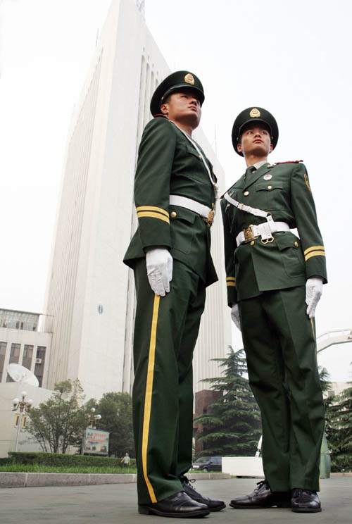 武警禮服，榮耀的象征與時代的印記，武警禮服，榮耀與時代的象征