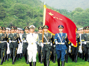 三軍依仗隊(duì)圖片，榮耀的象征與力量的展現(xiàn)，三軍依仗隊(duì)圖片，榮耀與力量的象征展現(xiàn)