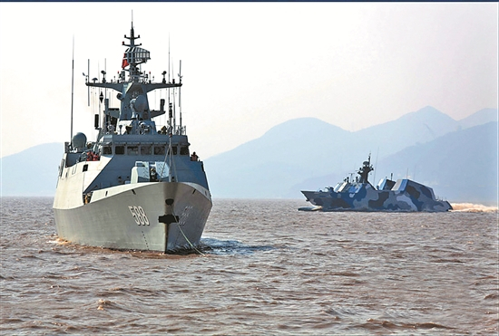 泉州艦全景圖片，揭示中國海軍力量的新篇章，中國海軍力量新篇章，泉州艦全景展示圖亮相