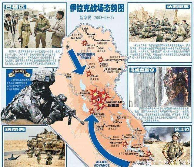 伊拉克戰(zhàn)爭，第三階段的圍剿階段，伊拉克戰(zhàn)爭進入第三階段，圍剿行動全面展開