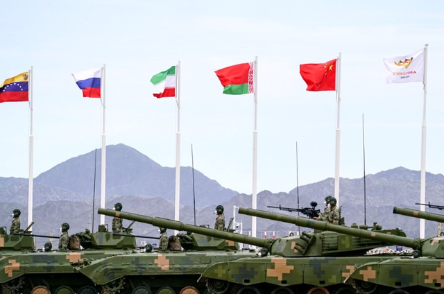 東方2022軍演，中國參與力量深度解析，東方2022軍演，中國參與力量的全面深度解析