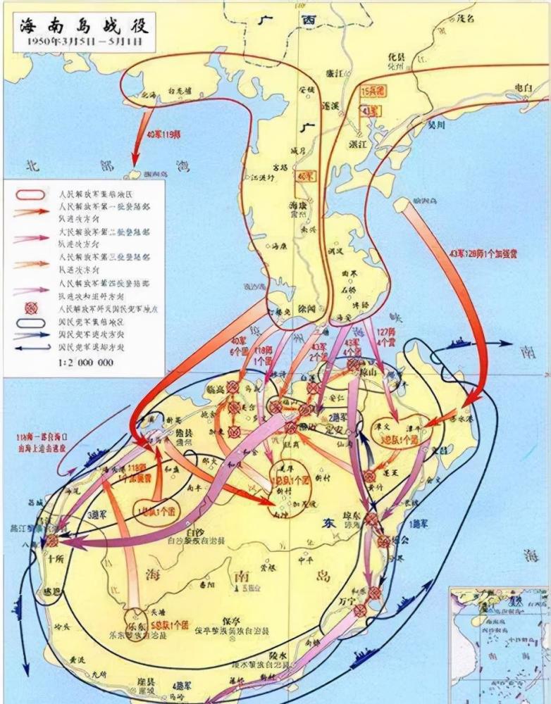 海南島戰(zhàn)役經(jīng)過(guò)圖及其歷史背景與意義，海南島戰(zhàn)役，經(jīng)過(guò)圖、歷史背景與深遠(yuǎn)意義