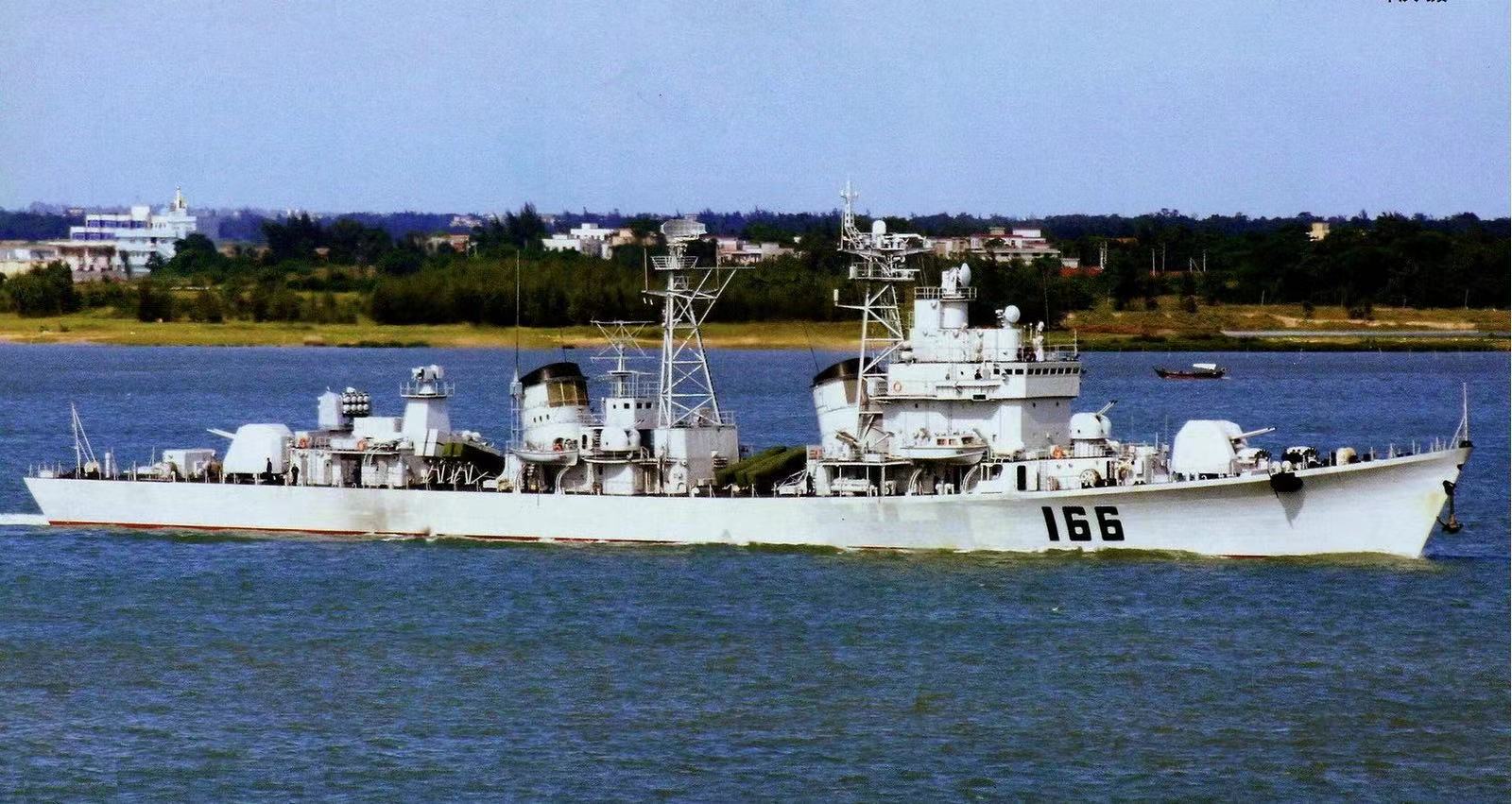 關(guān)于中國(guó)海軍艦艇參數(shù)的研究，以中國(guó)人民解放軍海軍某型艦艇（代號(hào)，166艦）為例，中國(guó)海軍艦艇參數(shù)研究，以解放軍海軍某型艦艇（代號(hào)，166艦）為例分析