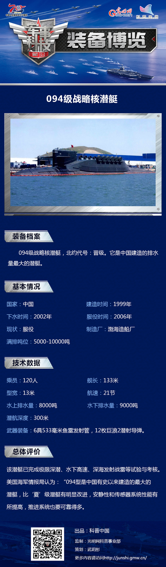 關(guān)于中國海軍戰(zhàn)略導(dǎo)彈核潛艇參數(shù)的研究分析——以094A型為例，中國海軍戰(zhàn)略導(dǎo)彈核潛艇參數(shù)深度解析，以094A型為焦點