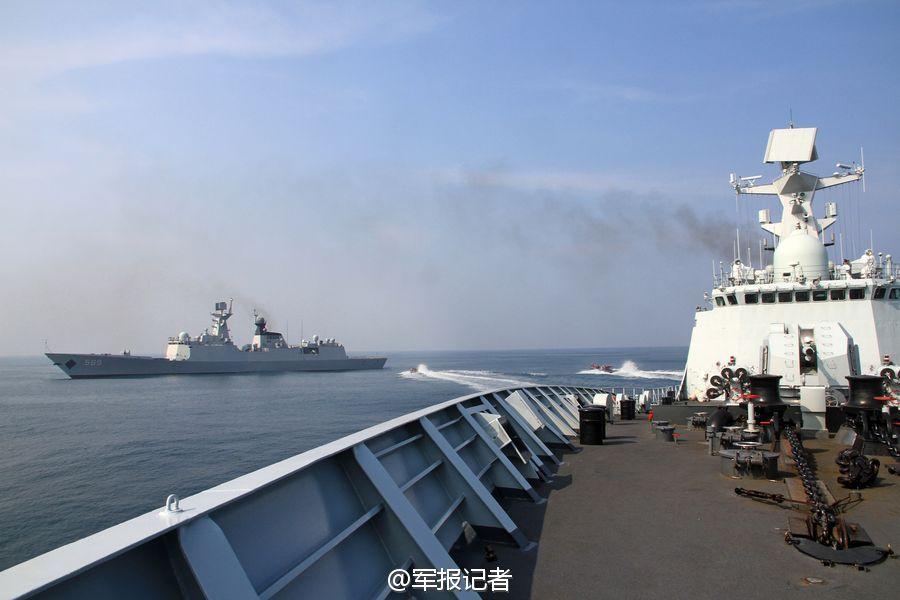 驅(qū)逐艦第九支隊駐地，一道堅固的海上防線，驅(qū)逐艦第九支隊駐地，海上堅固防線
