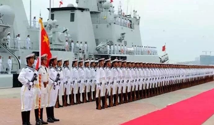 海軍70周年閱兵，展現(xiàn)海上強(qiáng)國力量，海軍70周年閱兵盛典，展現(xiàn)中國海上強(qiáng)國力量