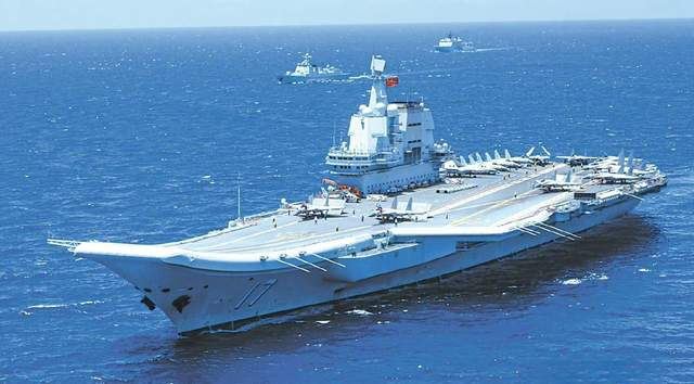 山東艦與殲-15艦載機(jī)，中國(guó)海軍力量的新里程碑，中國(guó)海軍新里程碑，山東艦與殲-15艦載機(jī)的強(qiáng)強(qiáng)聯(lián)合