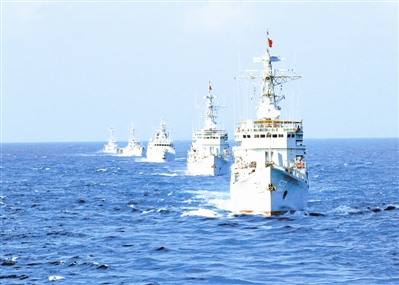 南海巡邏護(hù)衛(wèi)艦大隊(duì)，捍衛(wèi)海洋領(lǐng)土，展現(xiàn)大國力量，南海巡邏護(hù)衛(wèi)艦大隊(duì)，捍衛(wèi)海洋領(lǐng)土，彰顯大國力量
