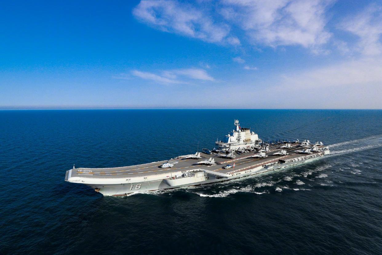 遼寧號航天母艦，中國海軍新時代的里程碑，中國海軍新時代的里程碑，遼寧號航天母艦亮相世界舞臺