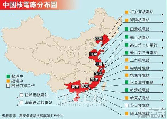 中國核基地概述，中國核基地概覽