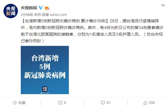 臺灣疫情