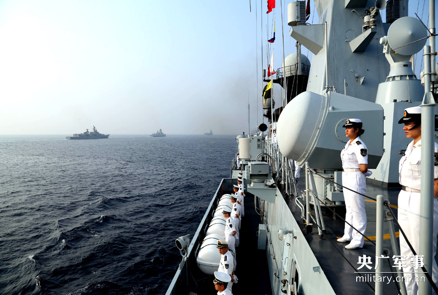 中國海軍演習，展示力量與決心，中國海軍演習展現(xiàn)力量與決心，彰顯海域主權意志