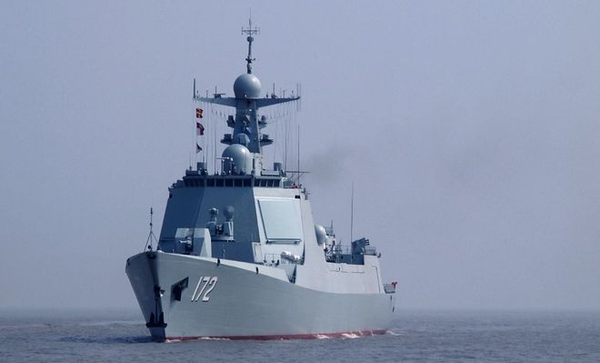 中國(guó)海軍的巡洋艦，走向深藍(lán)的堅(jiān)定步伐，中國(guó)海軍巡洋艦，走向深藍(lán)的堅(jiān)定步伐