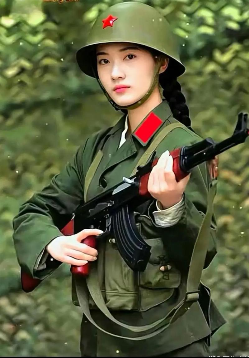 65式軍裝女兵大花，時代的印記與歷史的記憶，時代的印記與歷史的記憶，65式軍裝女兵大花風(fēng)采