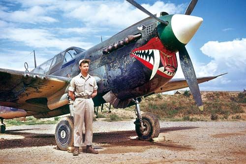 美國(guó)P-40戰(zhàn)斗機(jī)，空中之鷹的傳奇故事，美國(guó)P-40戰(zhàn)斗機(jī)，空中之鷹的輝煌傳奇