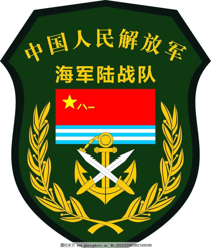 中國(guó)人民解放軍海軍臂章，榮耀與責(zé)任的象征，中國(guó)人民解放軍海軍臂章，榮耀與責(zé)任的獨(dú)特標(biāo)志
