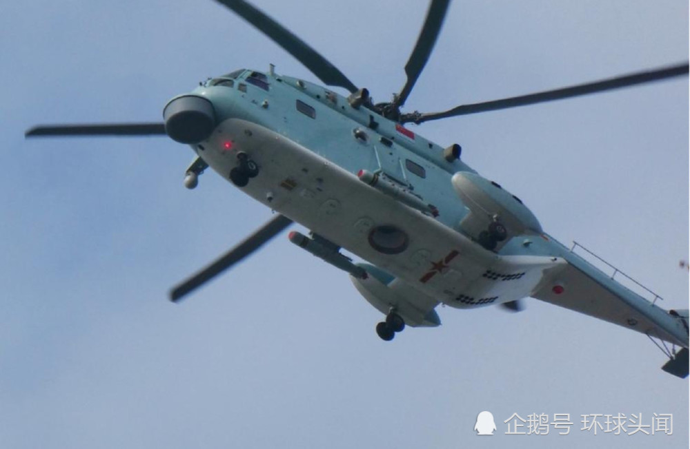直-18F照片，揭示中國海軍新一代艦載直升機的風(fēng)采，中國海軍新一代艦載直升機風(fēng)采揭秘，直-18F照片展示實力