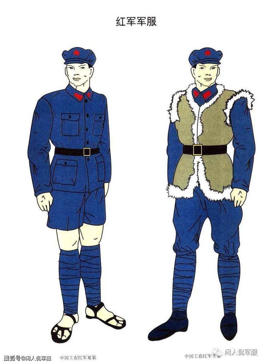 紅軍軍服的發(fā)展歷程，歷史的印記與時代的變遷，紅軍軍服的歷史演變，時代印記與變遷之路