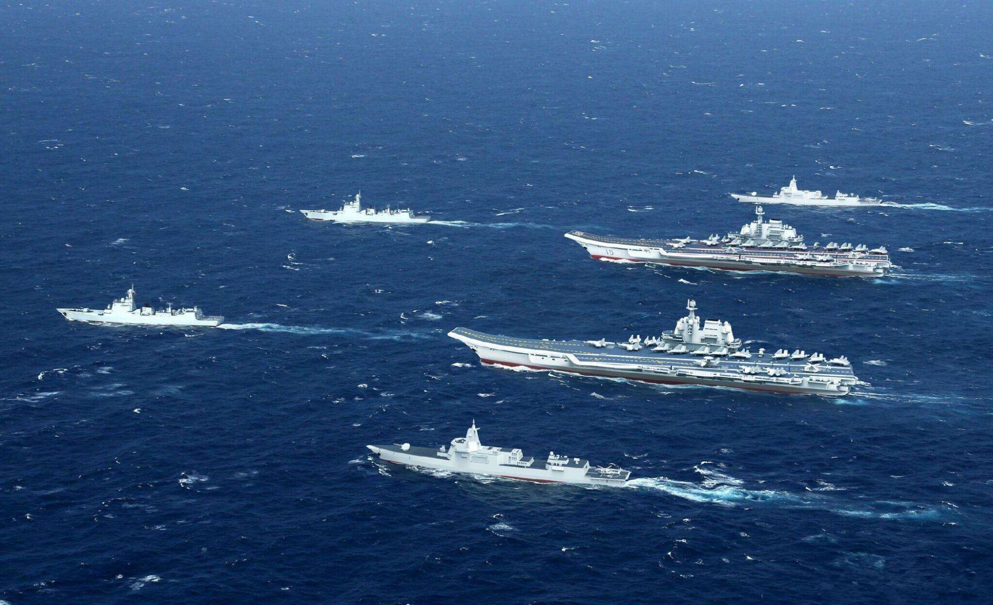 中國(guó)航母艦隊(duì)