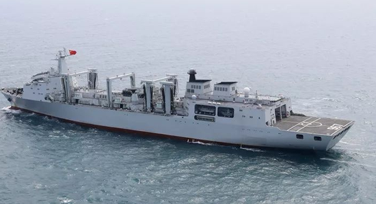 崇明島號(hào)補(bǔ)給艦，中國(guó)海軍力量的重要支柱，中國(guó)海軍力量重要支柱，崇明島號(hào)補(bǔ)給艦揭秘
