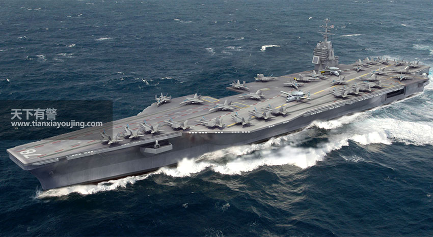 福特號航空母艦甲板，探索現代海軍力量的核心，探索現代海軍力量的核心，福特號航空母艦甲板揭秘