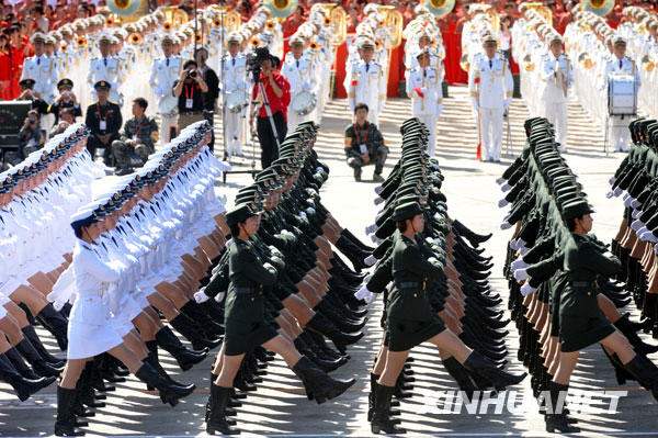 大閱兵中的民兵方隊(duì)，榮耀與力量，大閱兵民兵方隊(duì)，榮耀與力量的展現(xiàn)