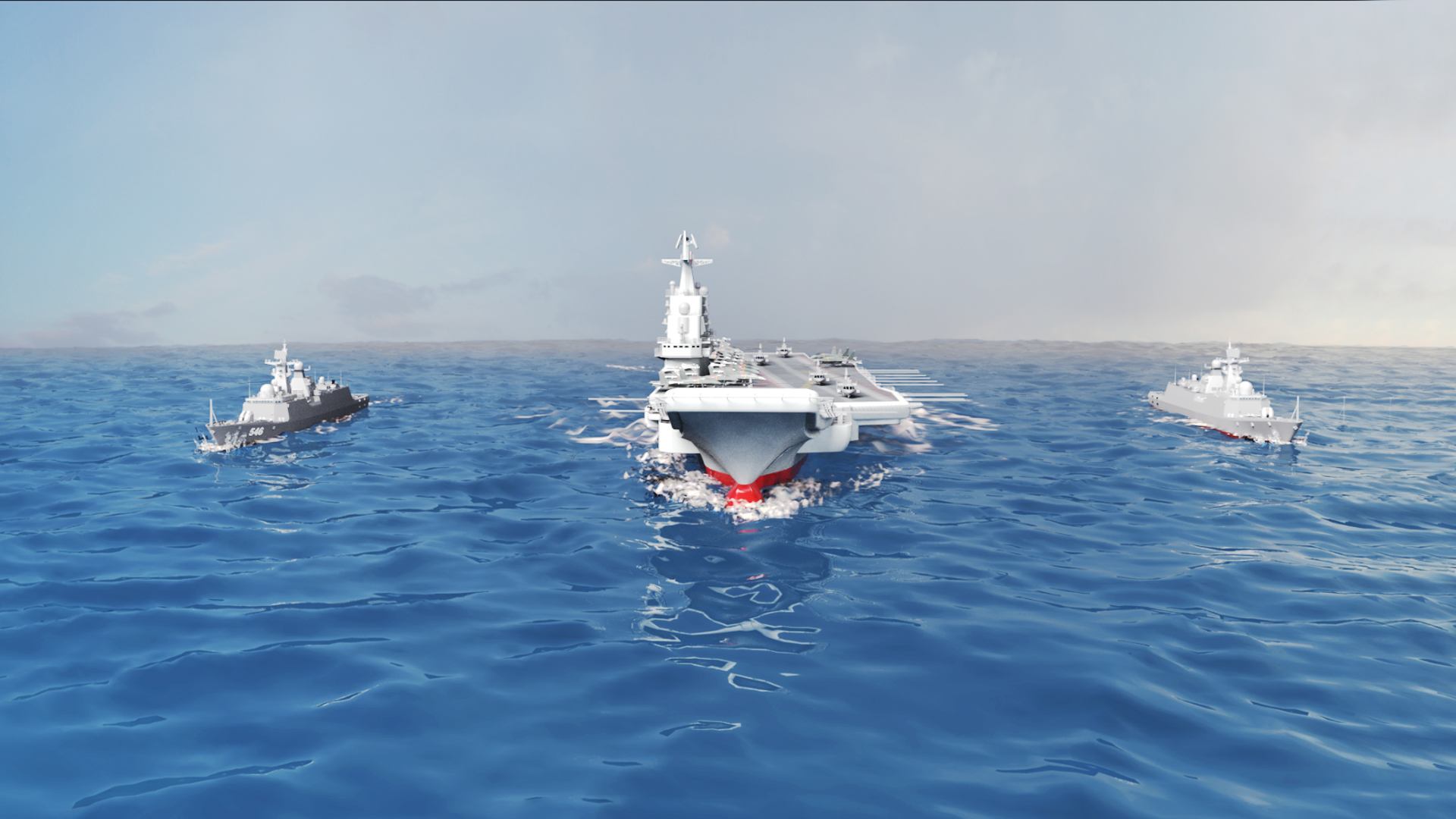中國海軍2020，走向深藍，展現(xiàn)大國海軍風采，中國海軍走向深藍，展現(xiàn)大國風采